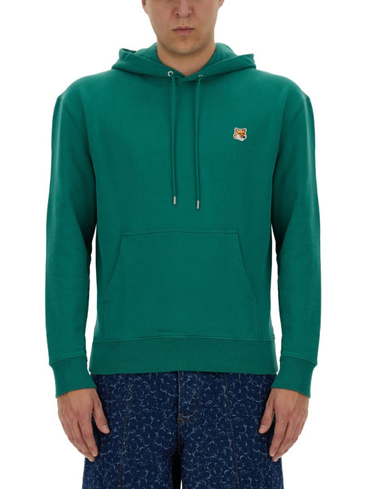 Maison Kitsune "FOX HEAD" SWEATSHIRT