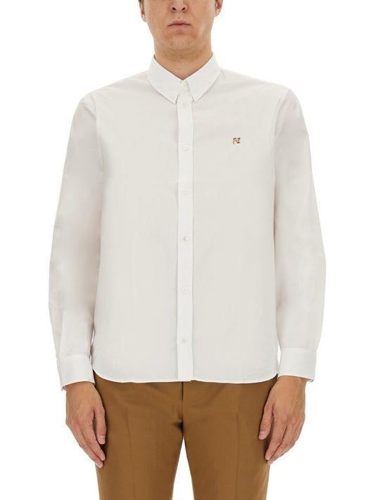 Maison Kitsune FOX PATCH SHIRT