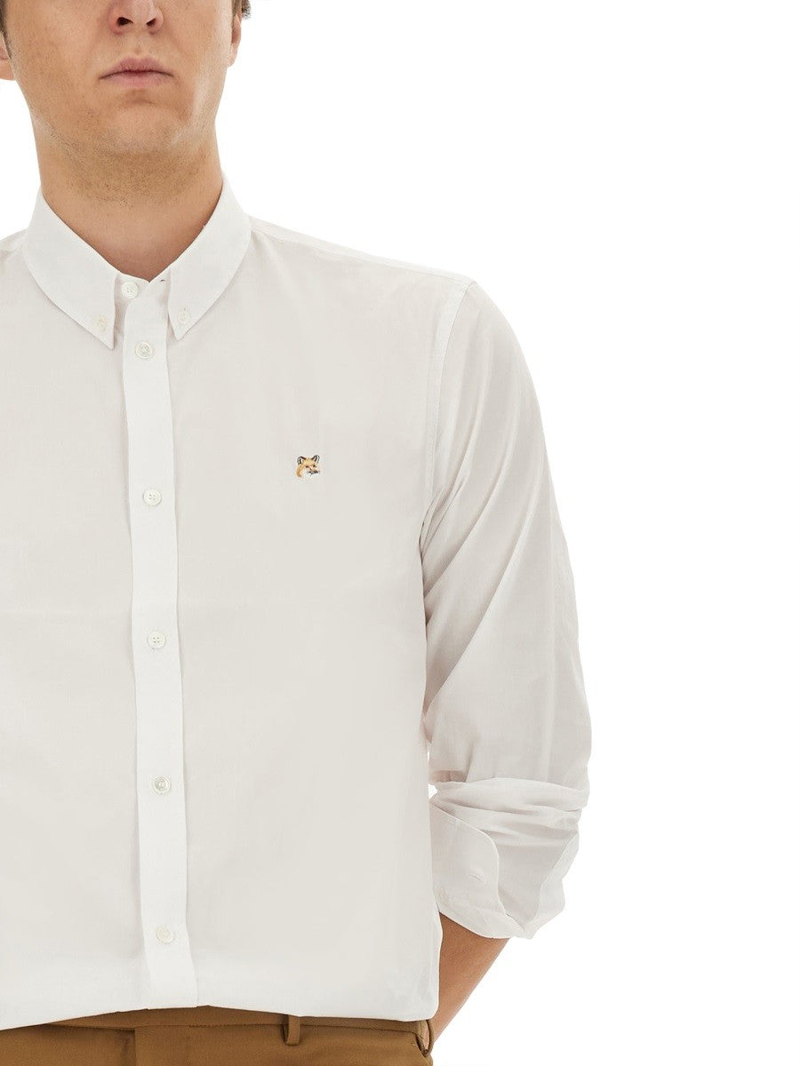 Maison Kitsune FOX PATCH SHIRT