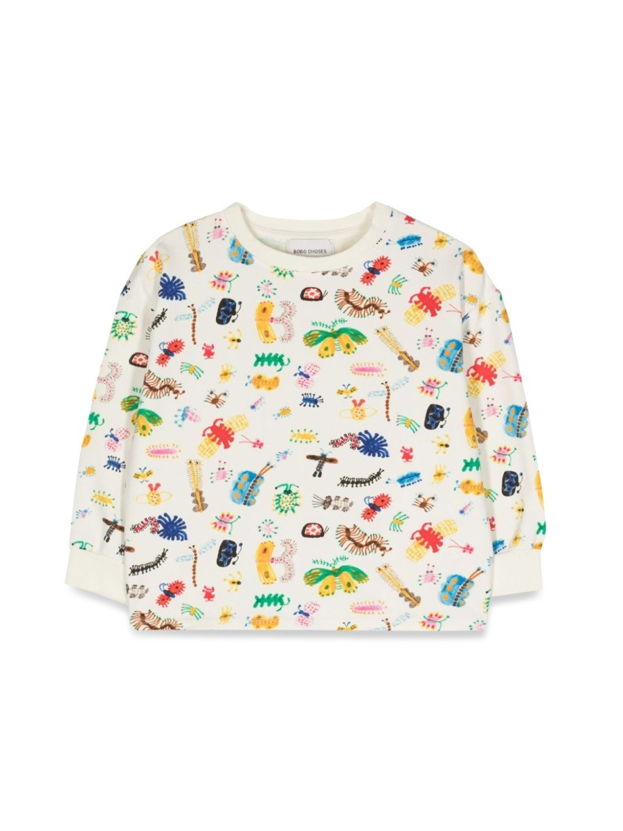 BOBO CHOSES funny insects all over sweatshirt