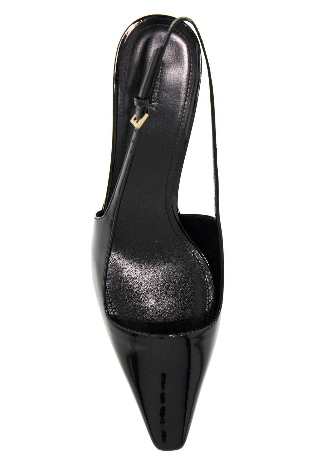 Givenchy g cube patent leather slingback décol