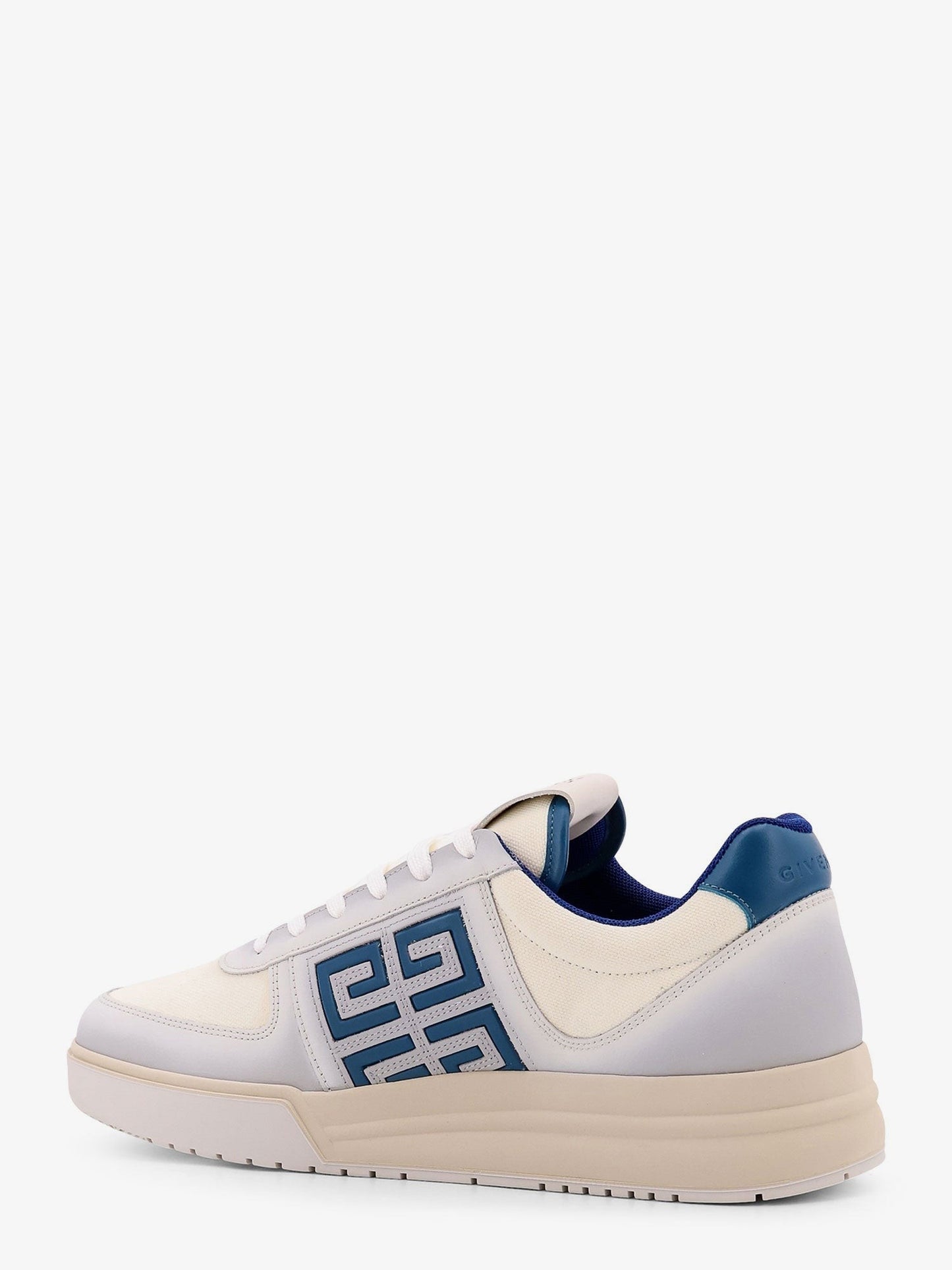 Givenchy G4 low-top canvas and leather sneakers with iconic detail