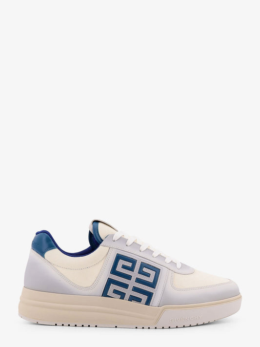 Givenchy G4 low-top canvas and leather sneakers with iconic detail