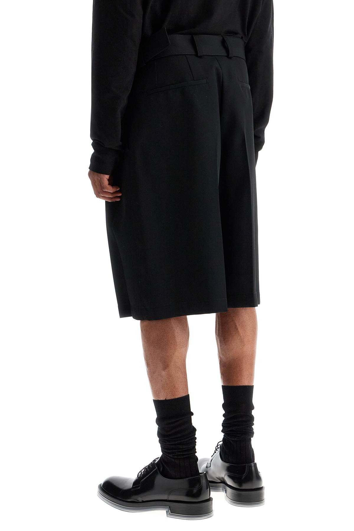 JIL SANDER gabardine bermuda shorts