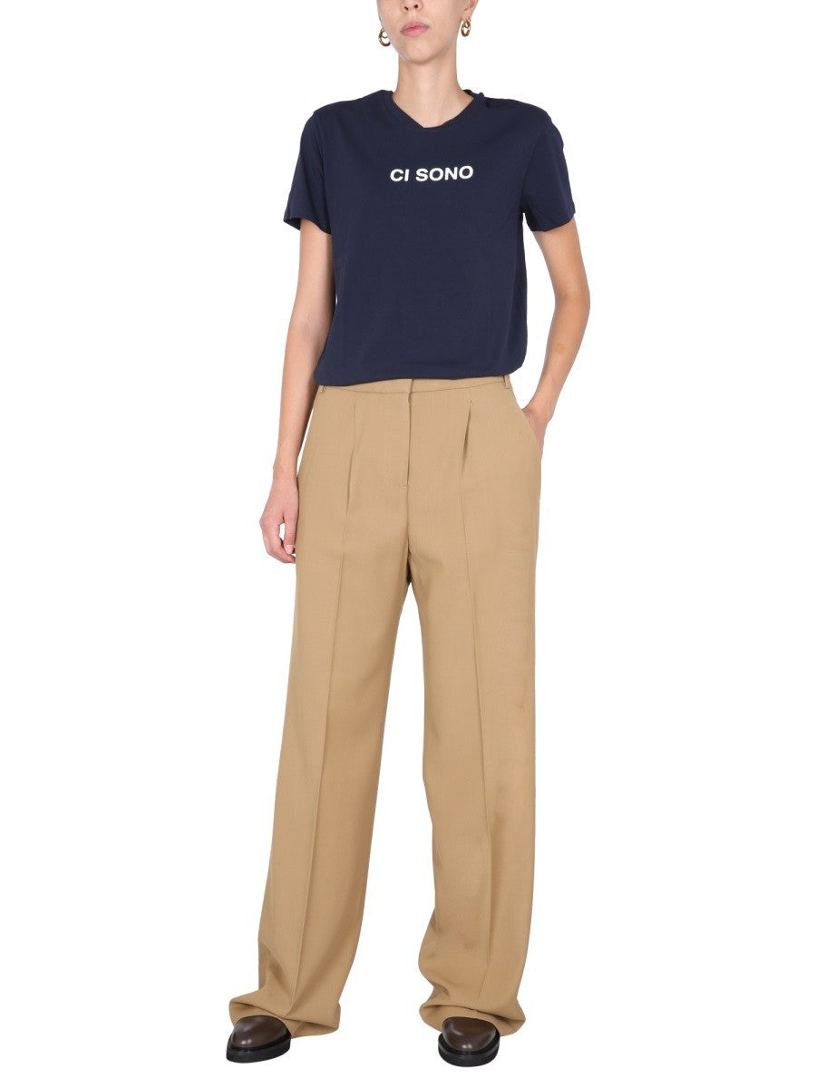 ASPESI GABARDINE TROUSERS