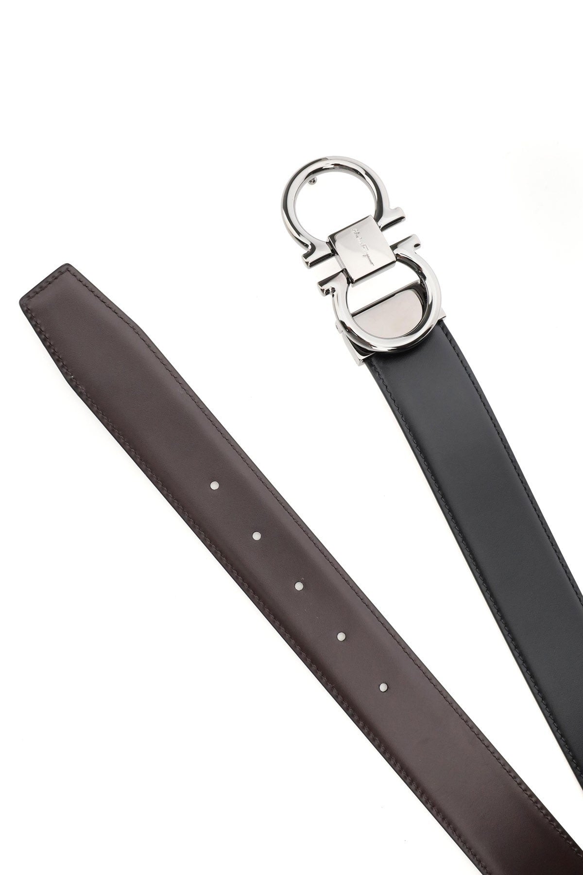 Ferragamo gancini reversible belt