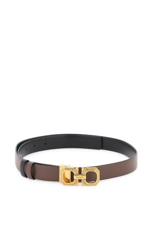 Ferragamo gancini reversible belt