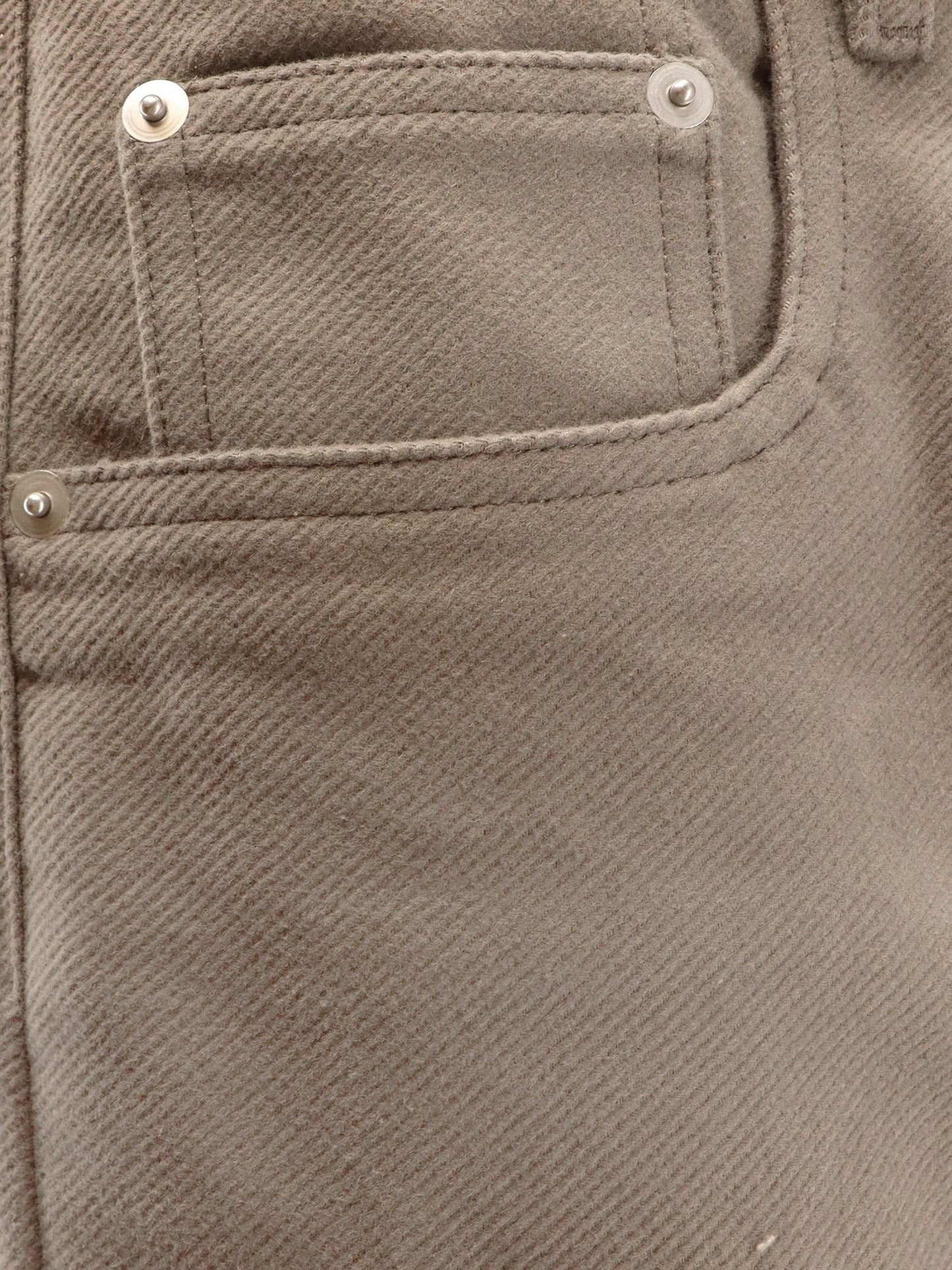 RICK OWENS Geth certified cotton trousers