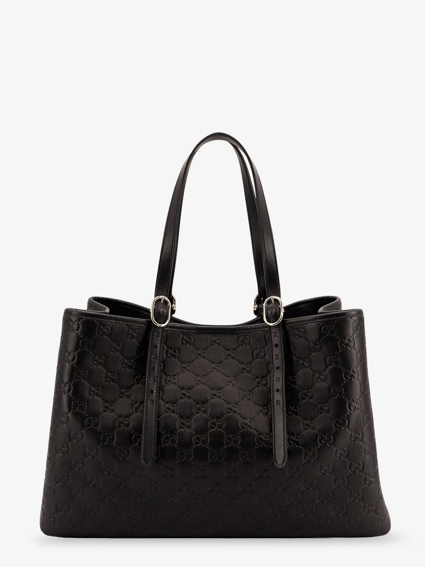 Gucci GG Emblem leather shoulder bag