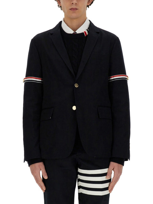 THOM BROWNE SINGLE-BREASTED JACKET