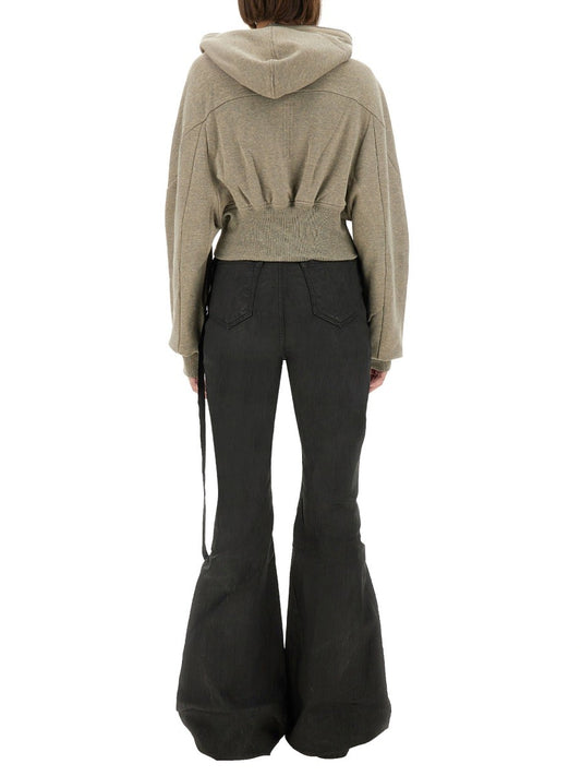 RICK OWENS DRKSHDW "GIMP COLLAGE" SWEATSHIRT