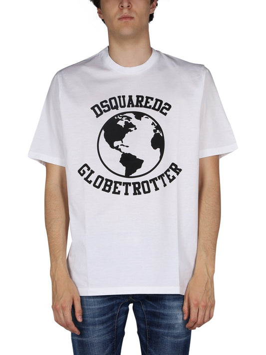 Dsquared "GLOBETROTTER" T-SHIRT