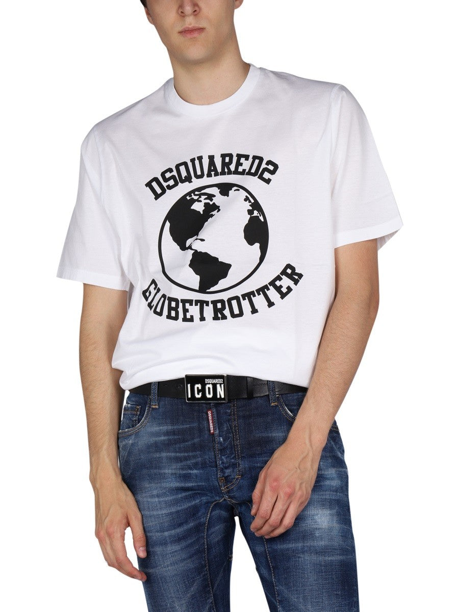 Dsquared "GLOBETROTTER" T-SHIRT