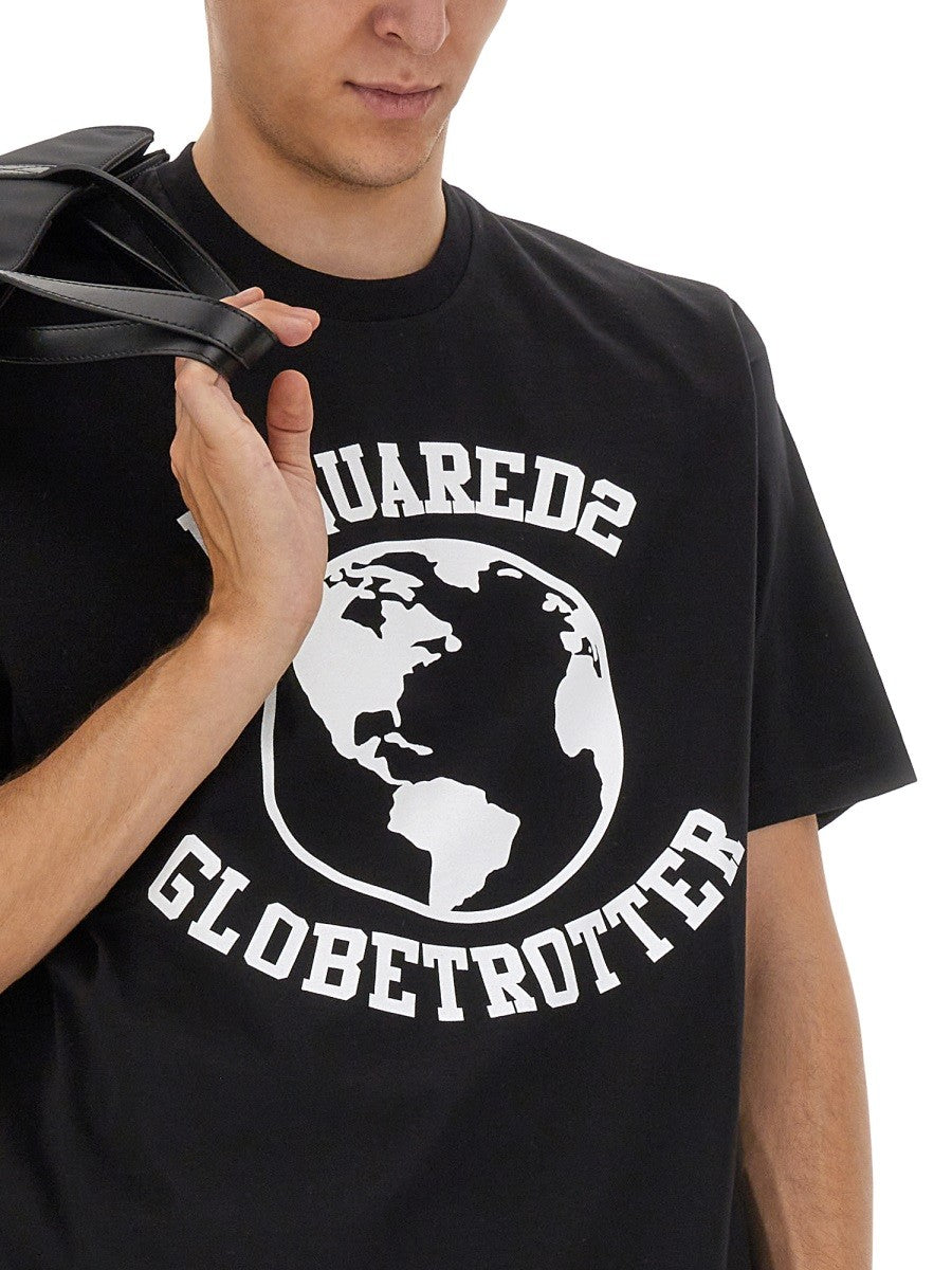 Dsquared "GLOBETROTTER" T-SHIRT