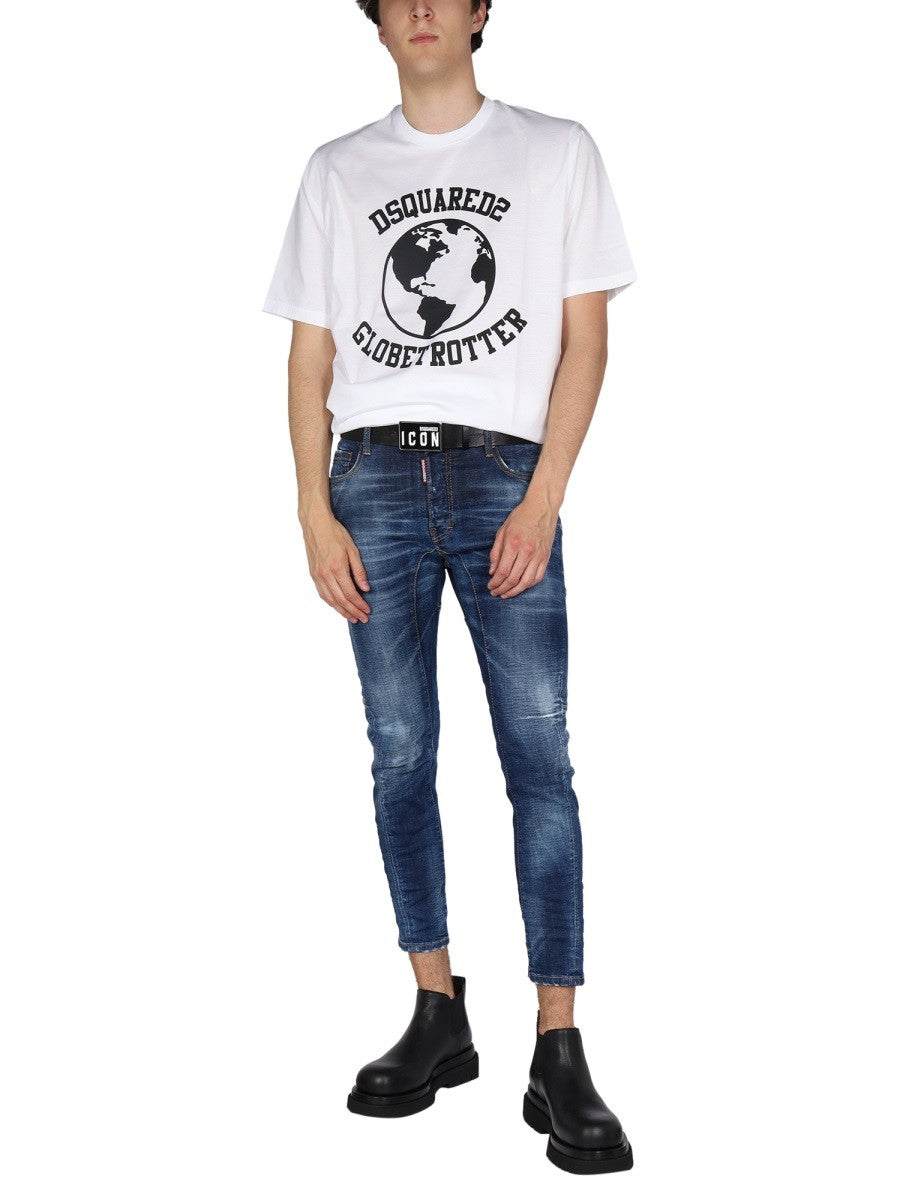 Dsquared "GLOBETROTTER" T-SHIRT