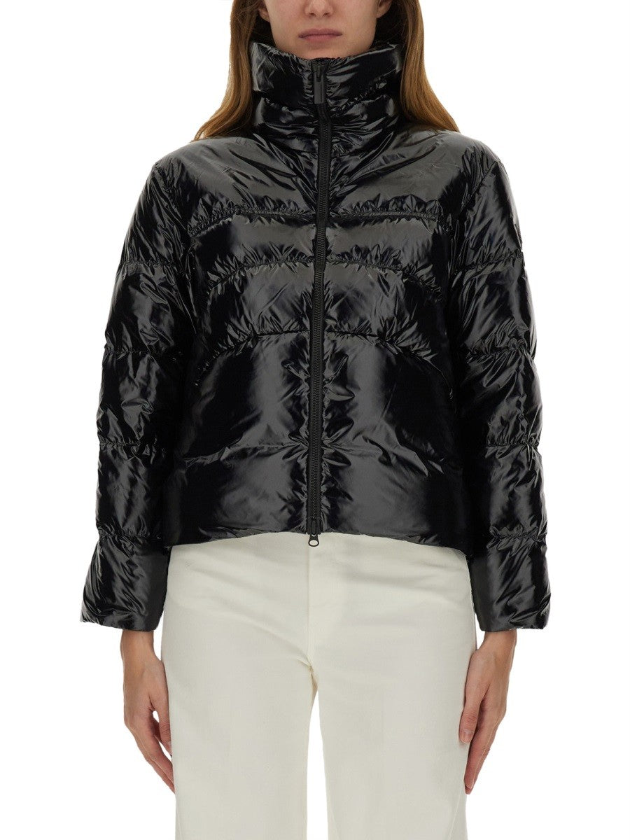 COLMAR ORIGINALS "GLOSSY" DOWN JACKET WITH HIGH COLLAR
