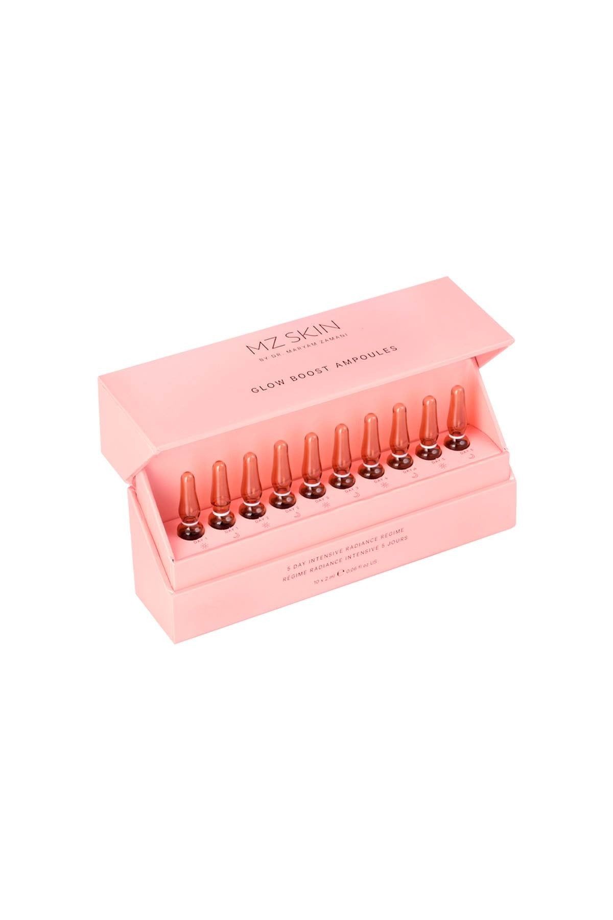 MZ SKIN glow boost ampoules