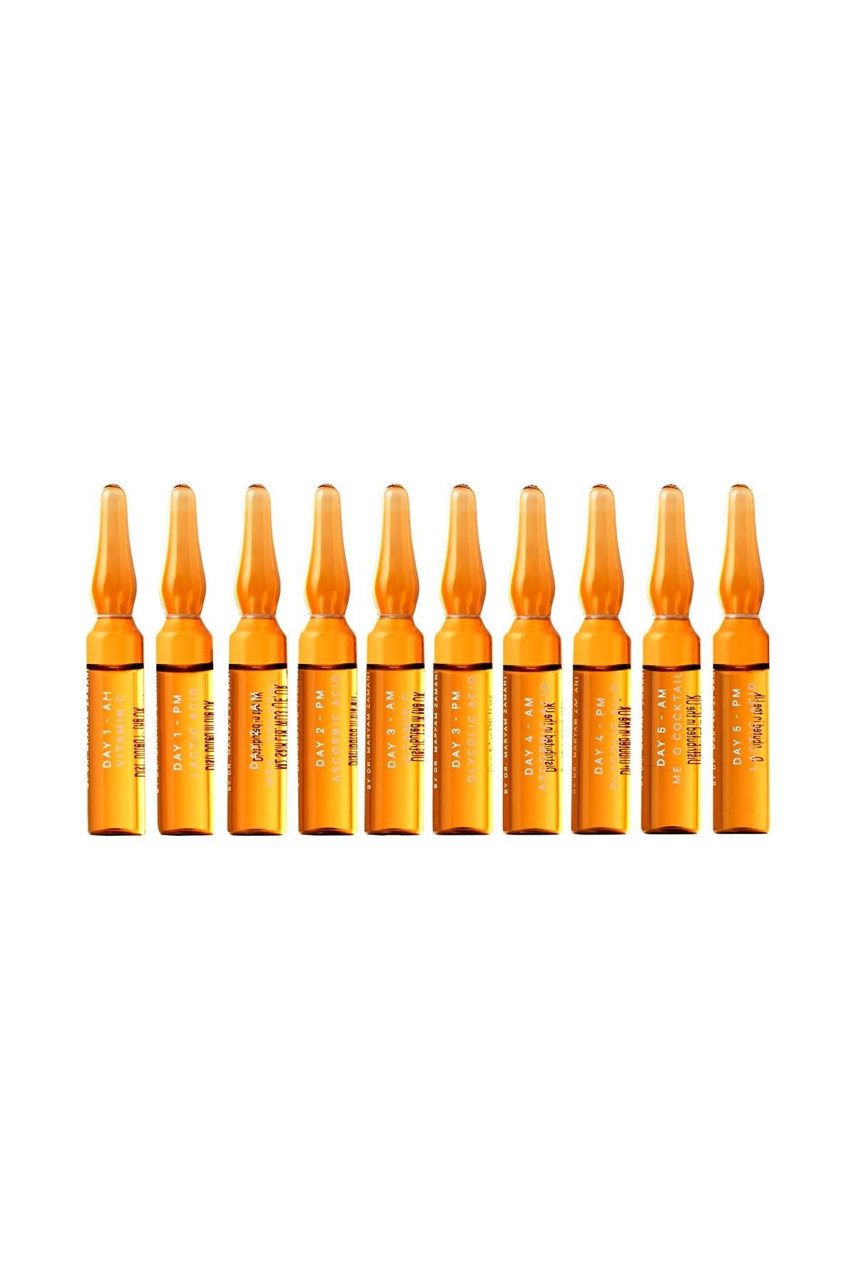 MZ SKIN glow boost ampoules