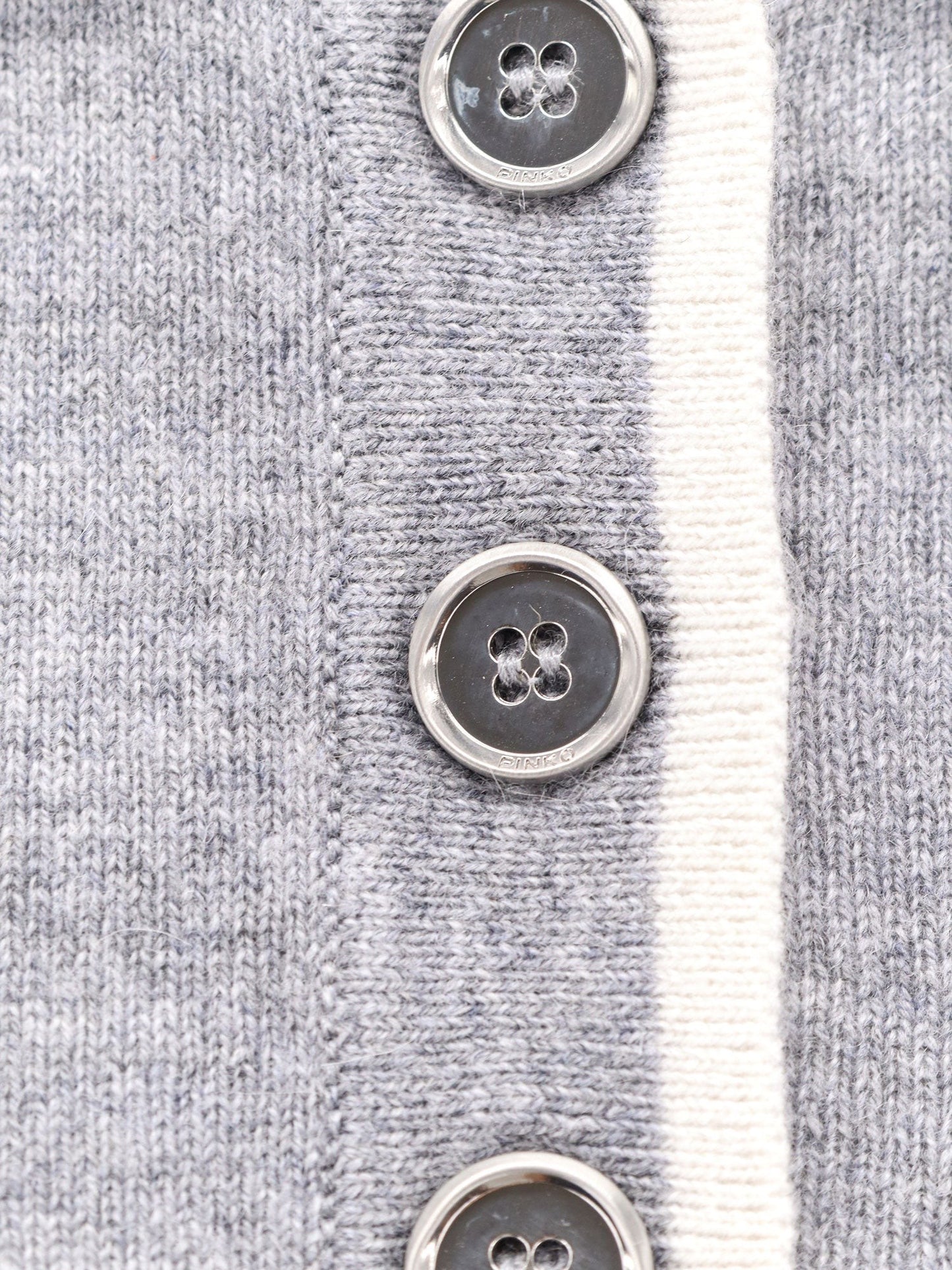 Pinko Gorgona wool and cashmere polo sweater