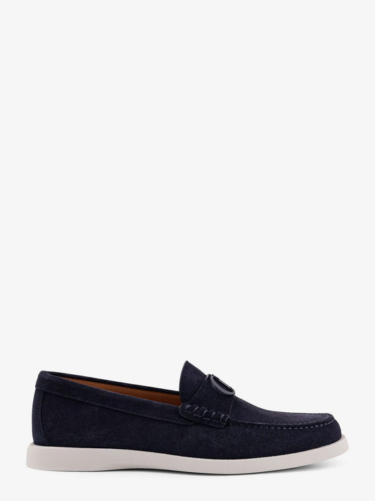 Dior Granville suede loafers with monogram