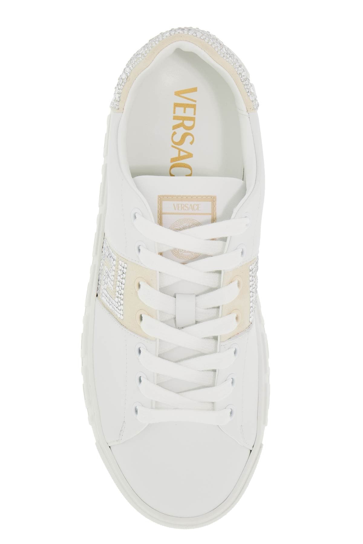 Versace 'greca crystal sneakers