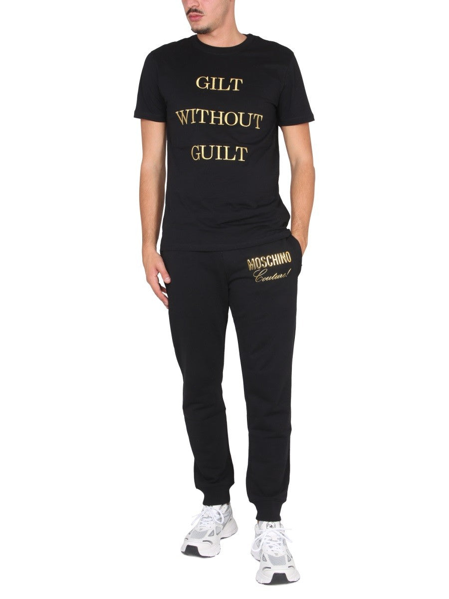 Moschino "GUILT WITHOUT GUILT" T-SHIRT