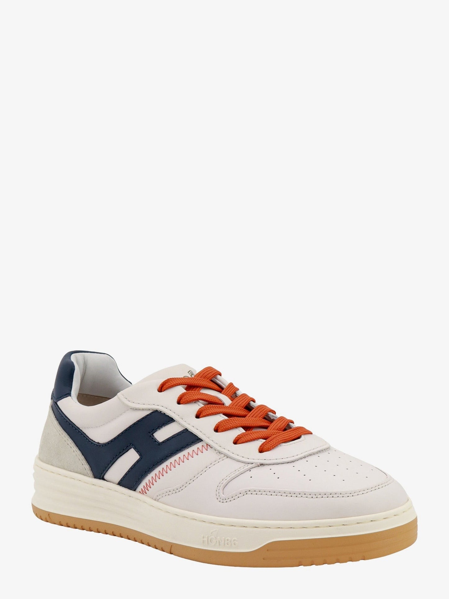 Hogan H630 leather sneakers with contrasting monogram
