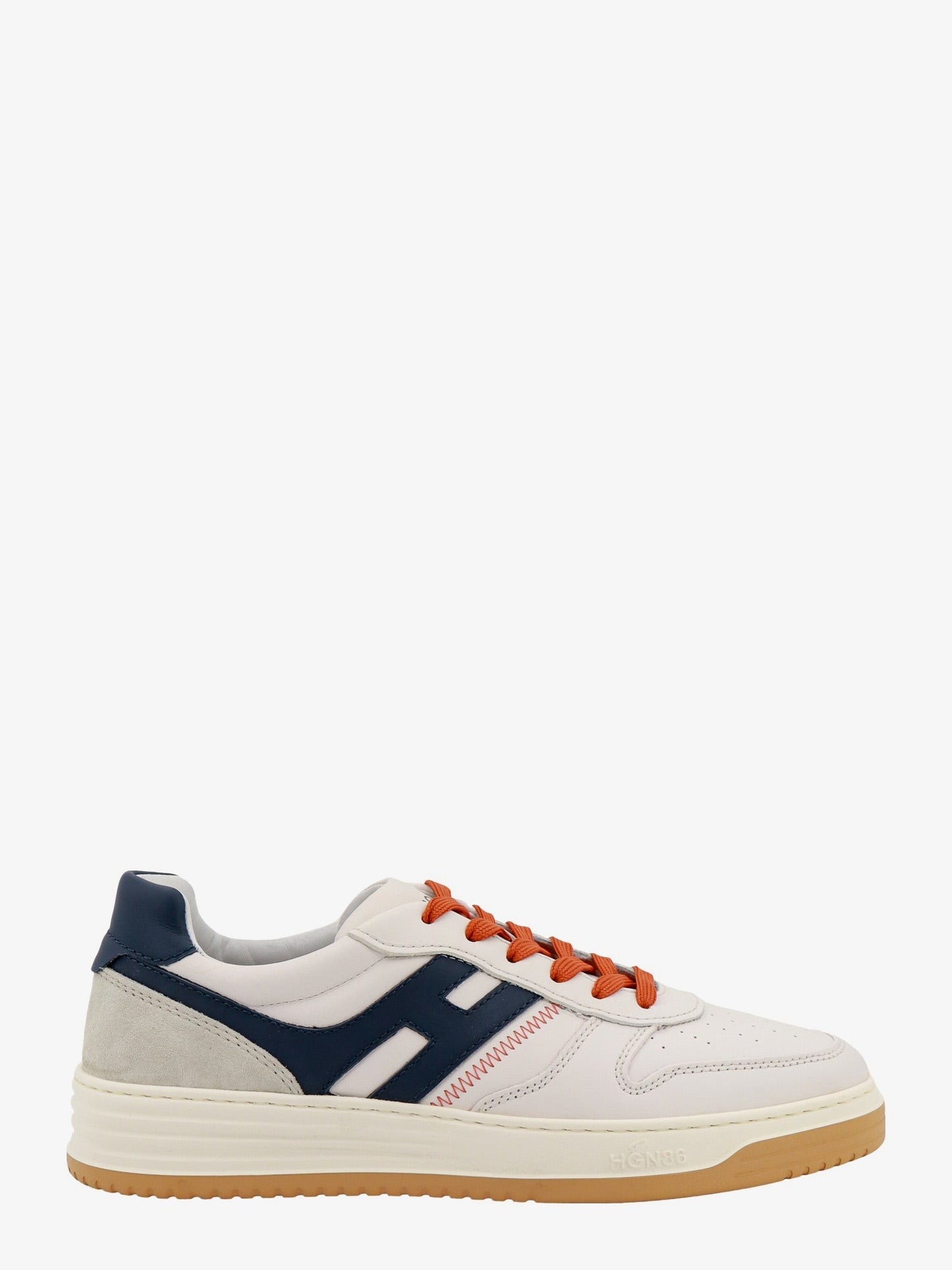 Hogan H630 leather sneakers with contrasting monogram