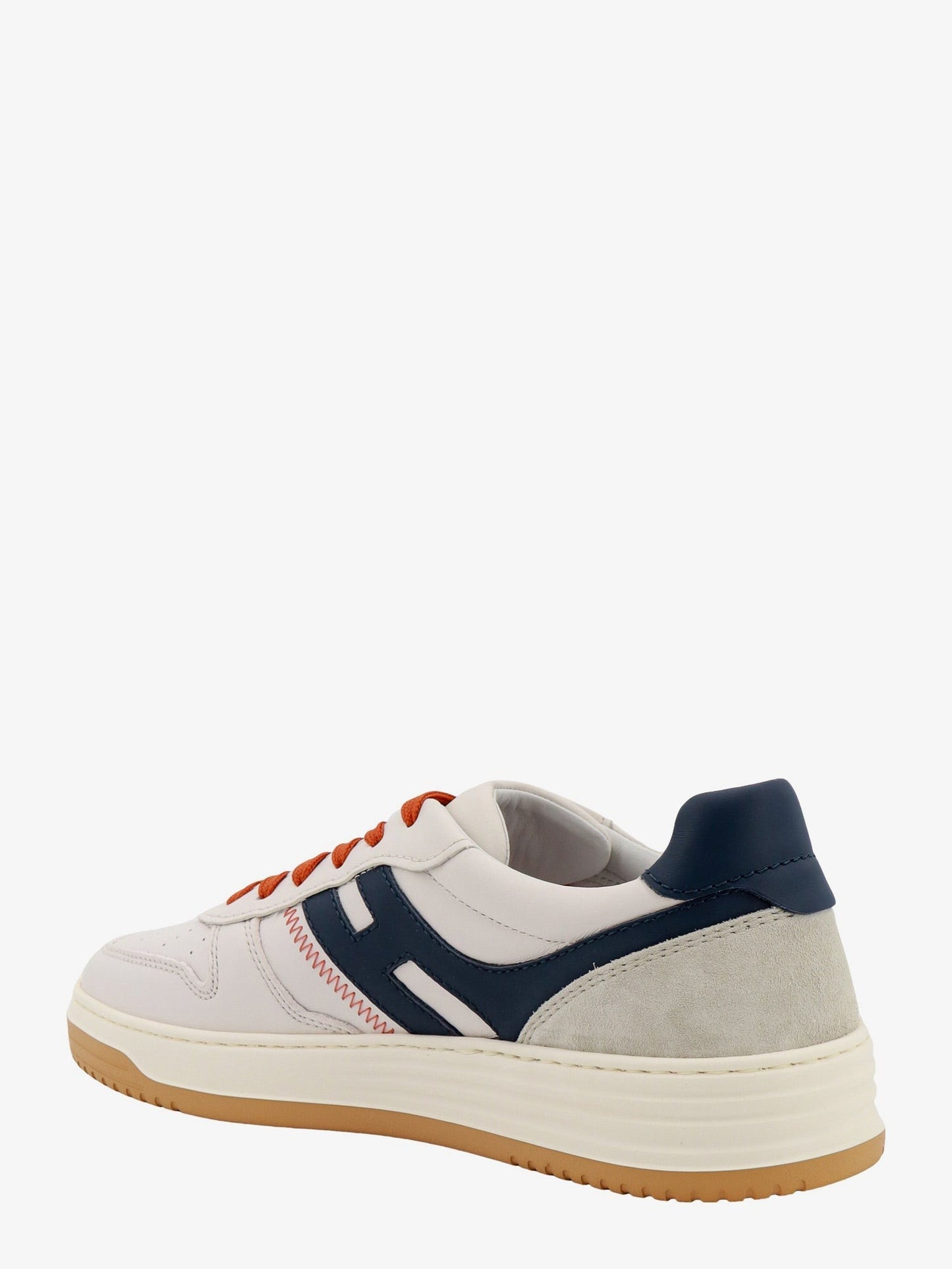Hogan H630 leather sneakers with contrasting monogram