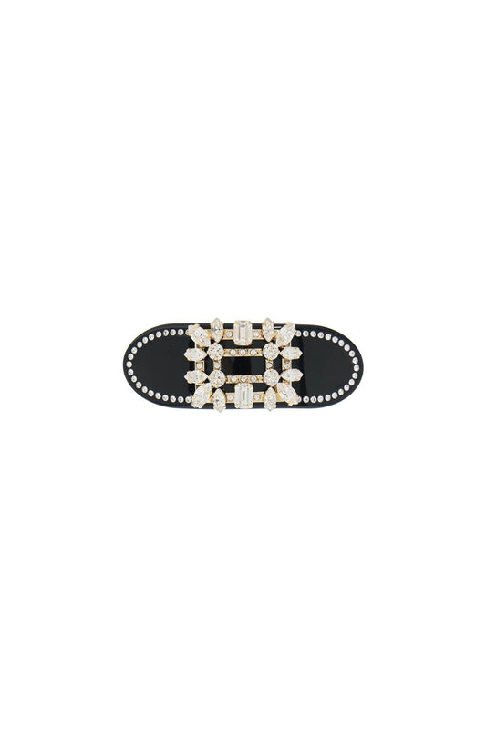 ROGER VIVIER hair clip buckle brooch vivier