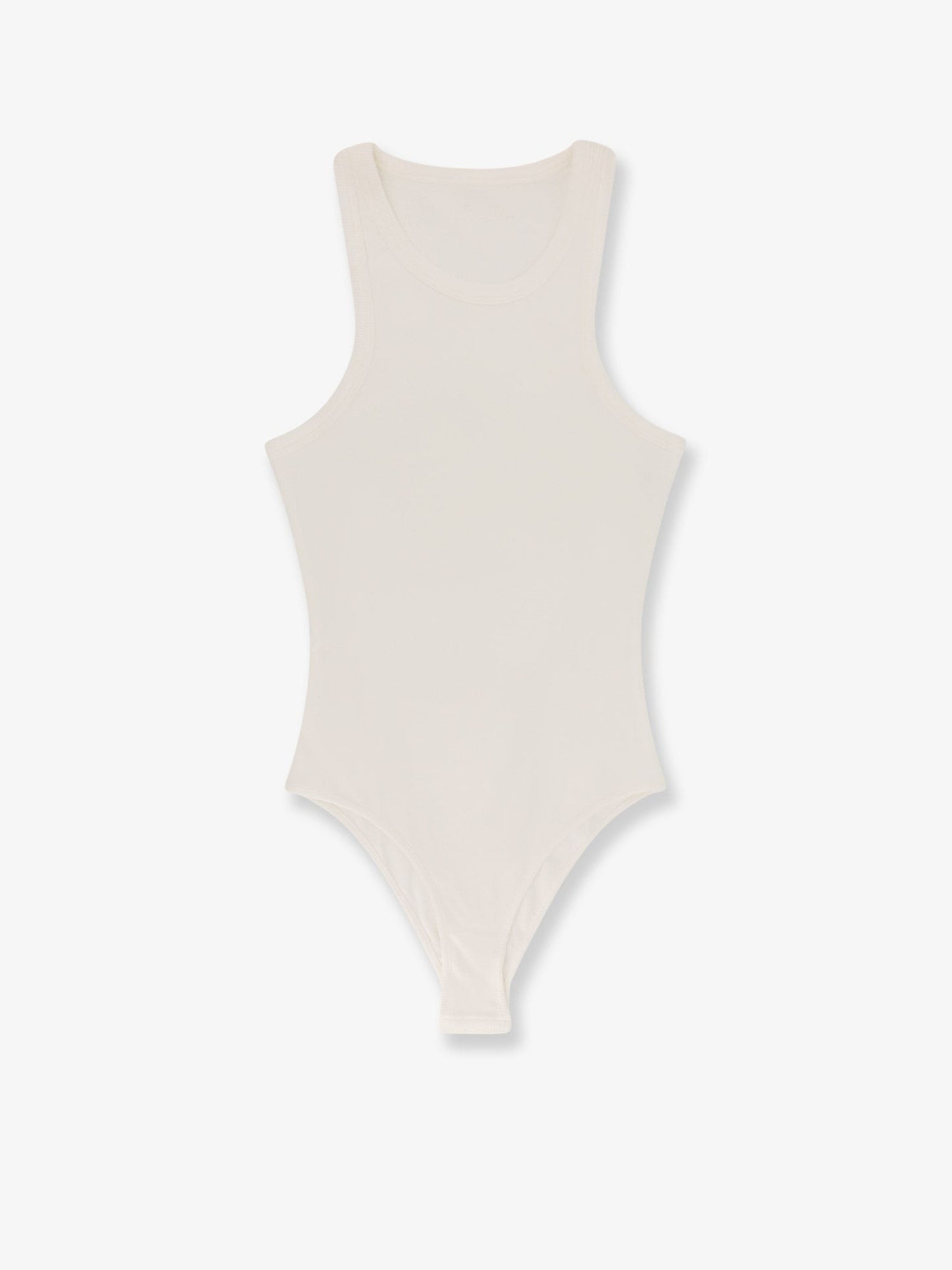 ALAIA Halter cotton and viscose bodysuit