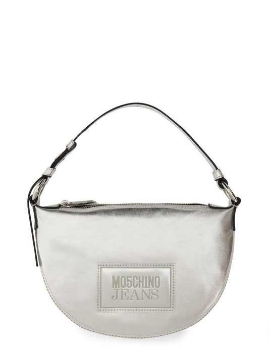 MOSCHINO JEANS HAND BAG WITH LOGO
