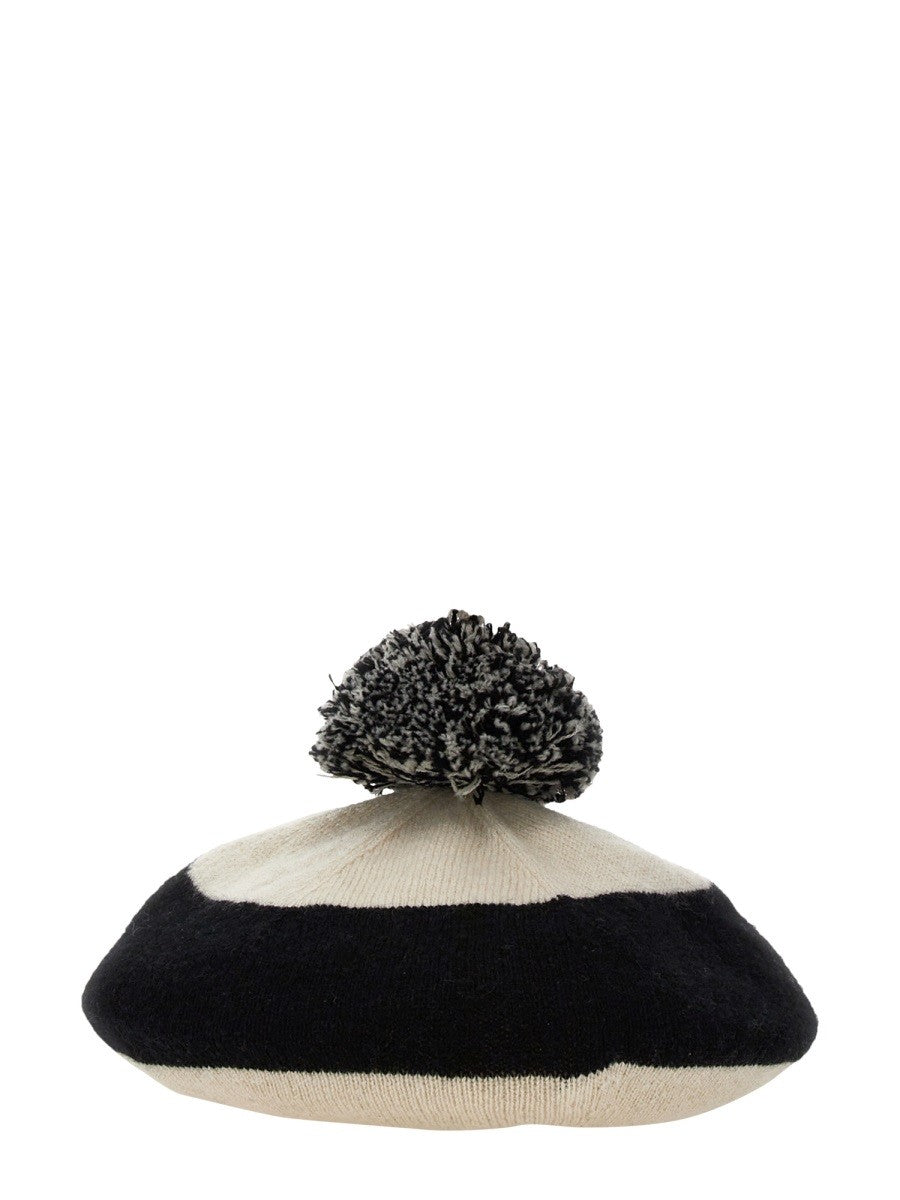 MARGARET HOWELL HAT WITH POM POM