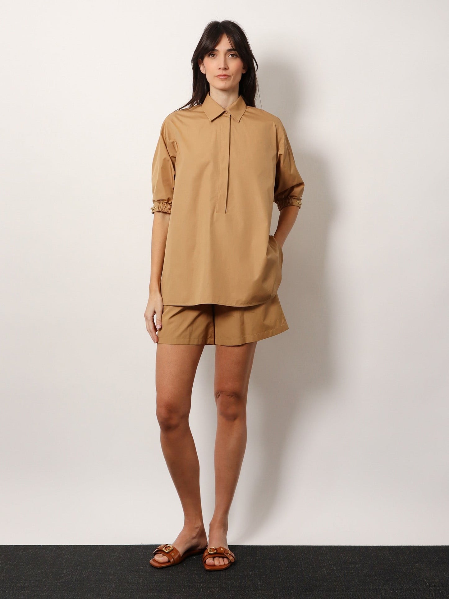 Max Mara Haway cotton shorts