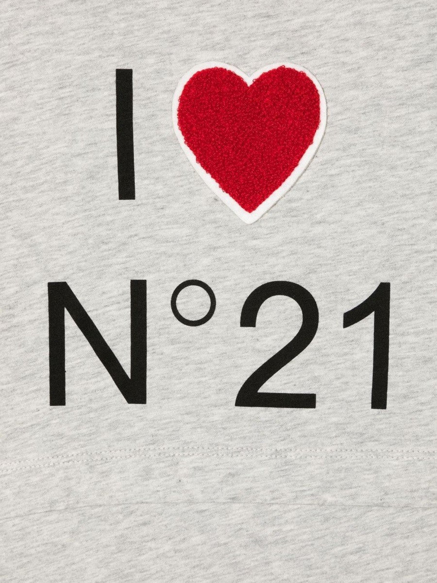 N°21 HEART LOGO T-SHIRT