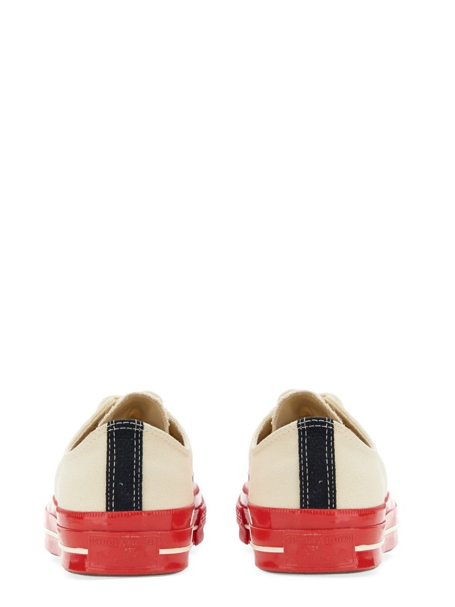 COMME DES GARCONS PLAY CONVERSE HEART PRINT SNEAKER