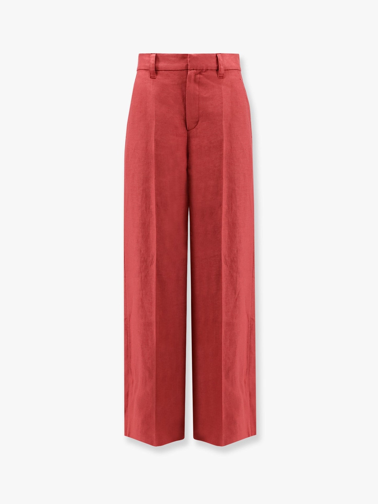 Brunello Cucinelli Hemp and linen trousers with Monili detail