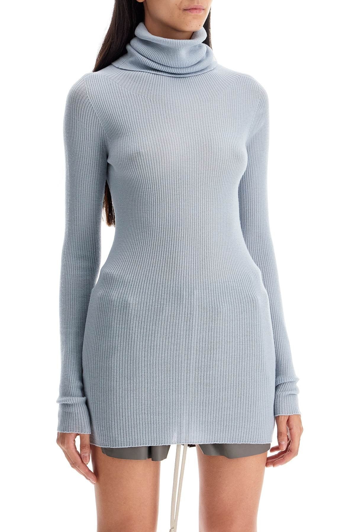 RICK OWENS high-neck wool pullover sweater