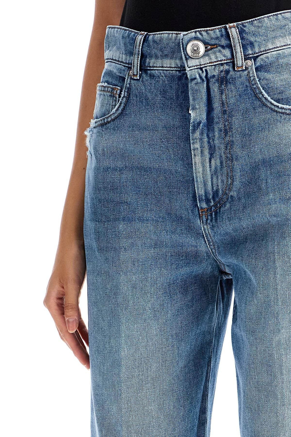 Sportmax high-waisted cropped denim jeans