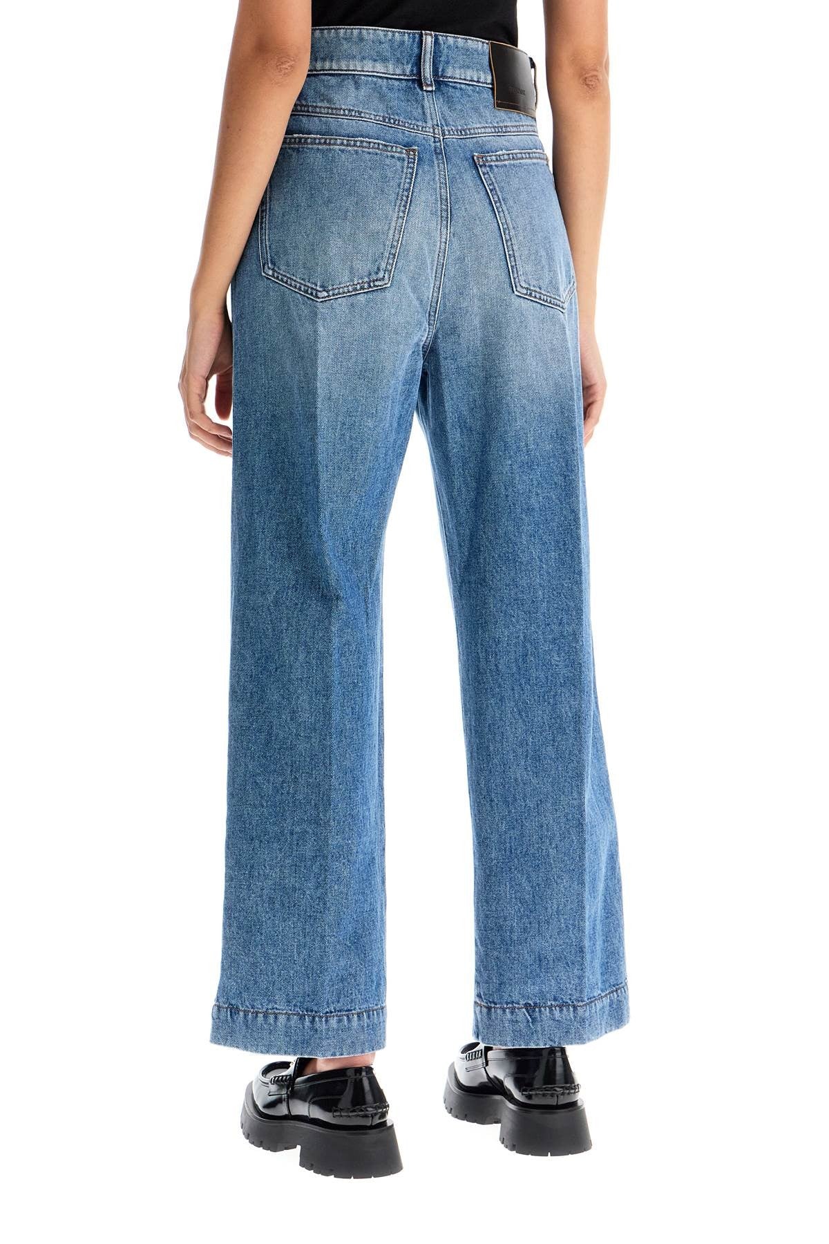 Sportmax high-waisted cropped denim jeans