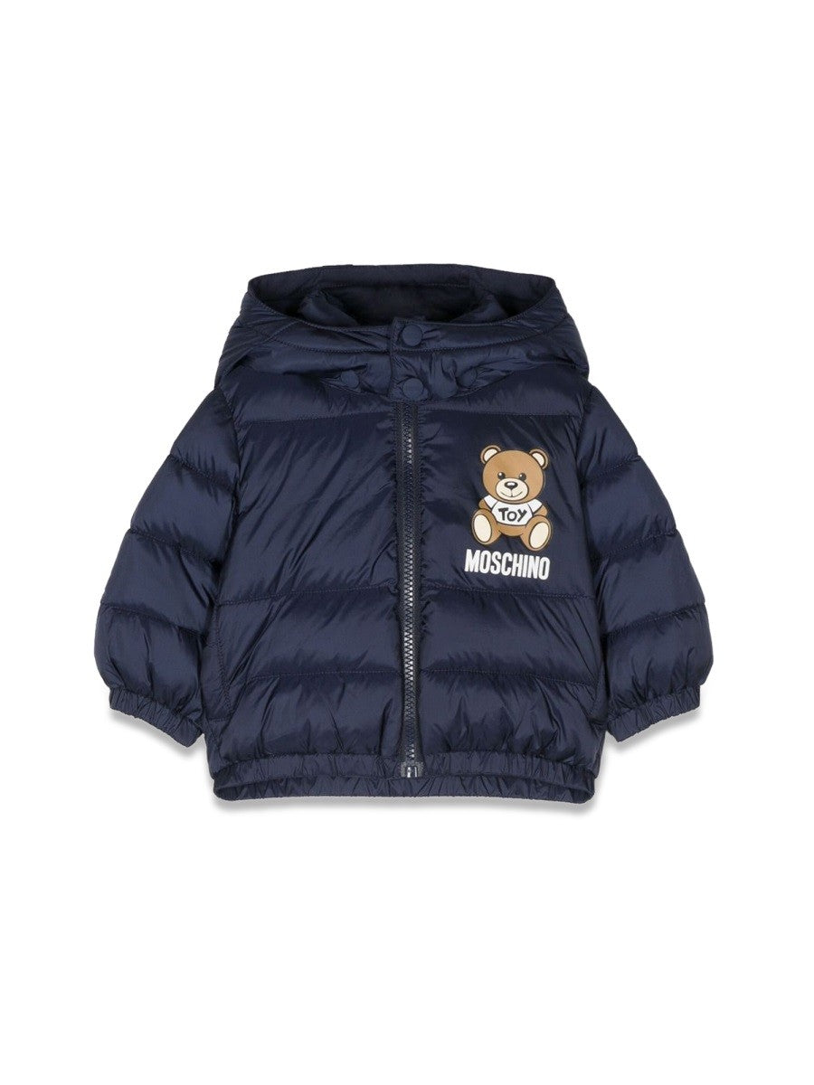 Moschino hooded down jacket