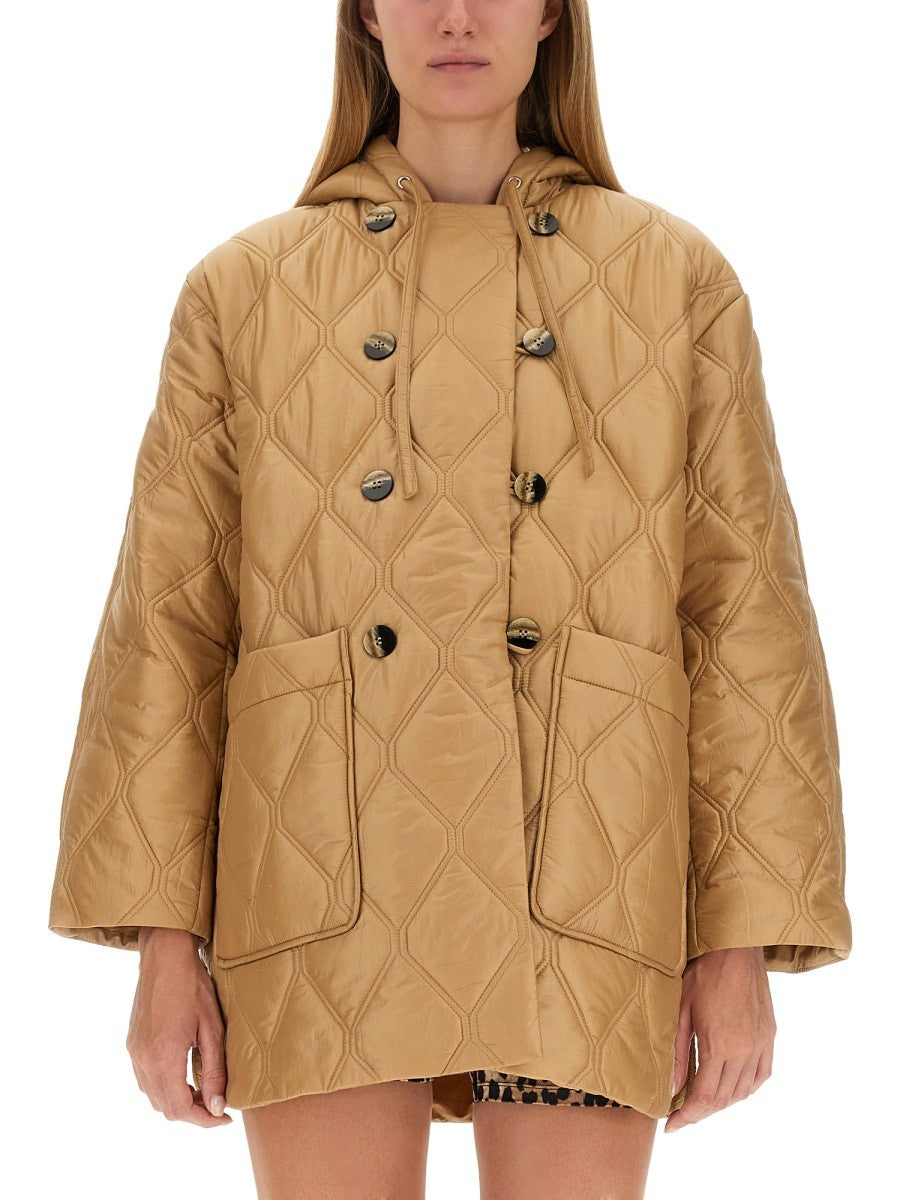 GANNI HOODED JACKET