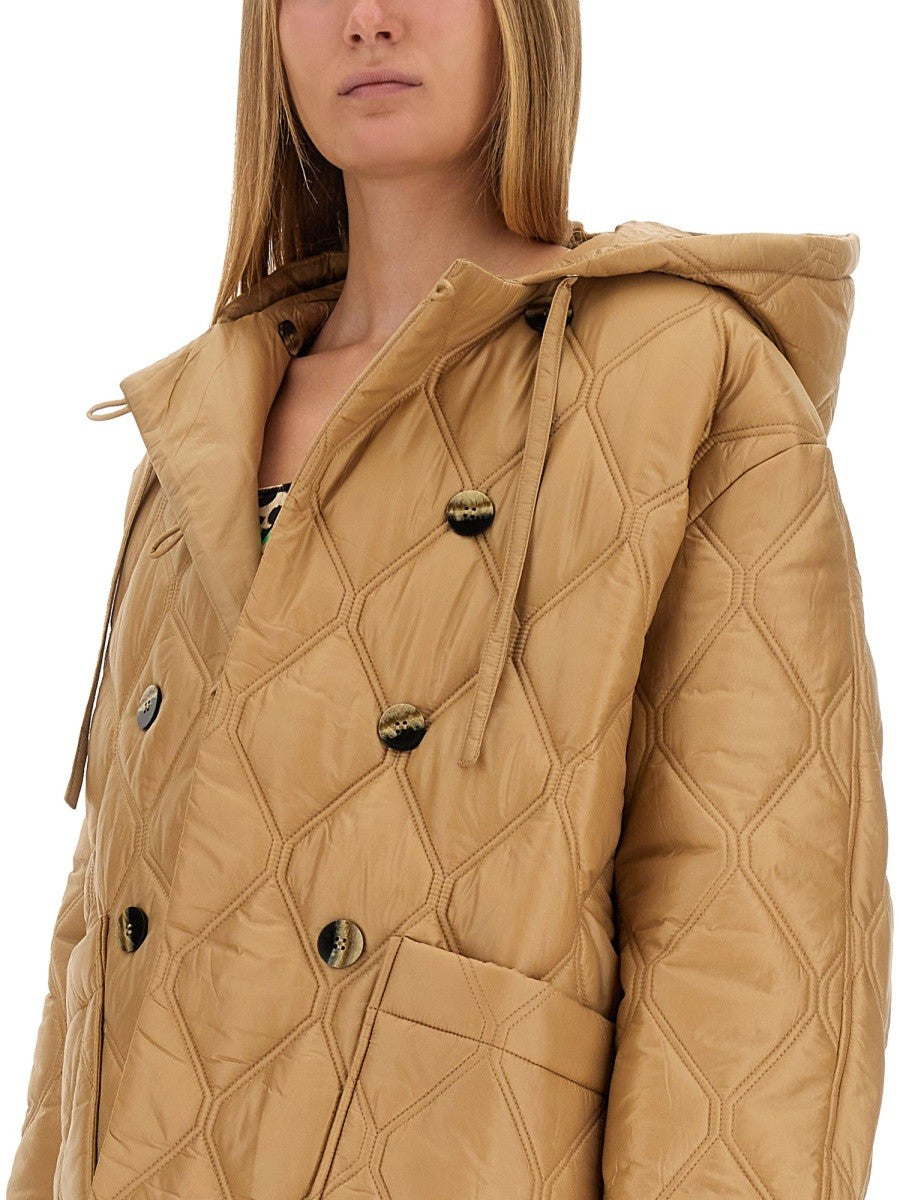 GANNI HOODED JACKET