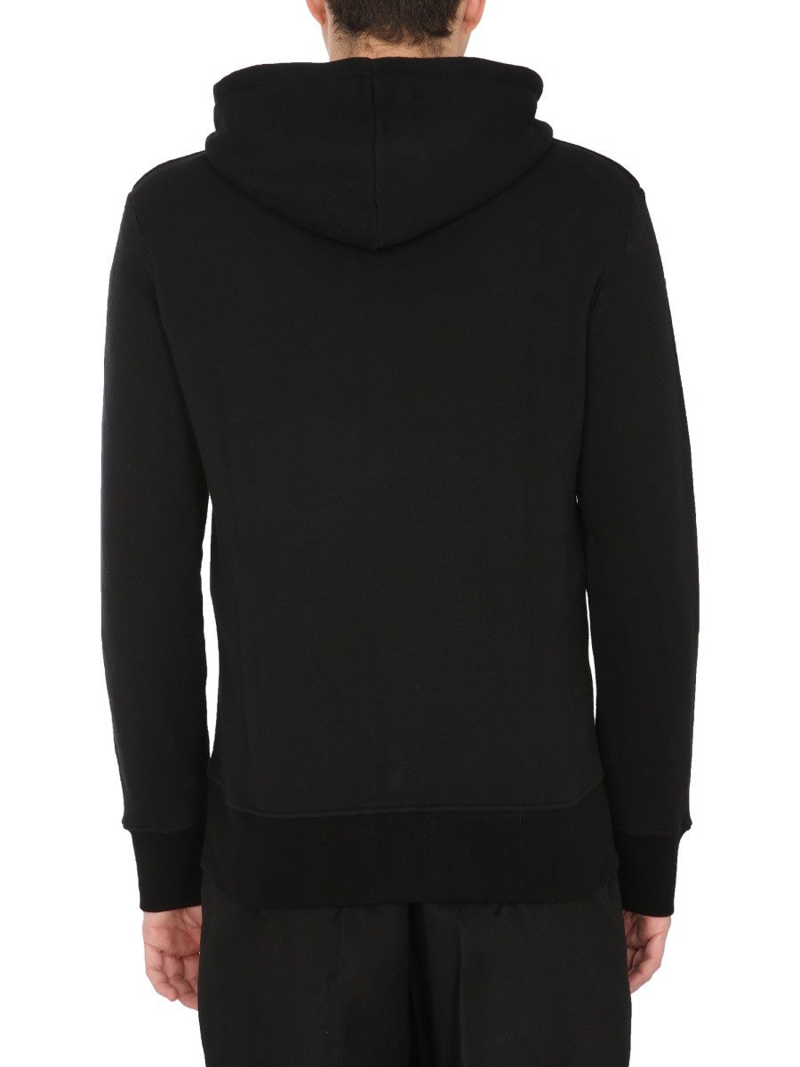 Alexander Mcqueen HOODED SWEATSHIRT WITH ZIP