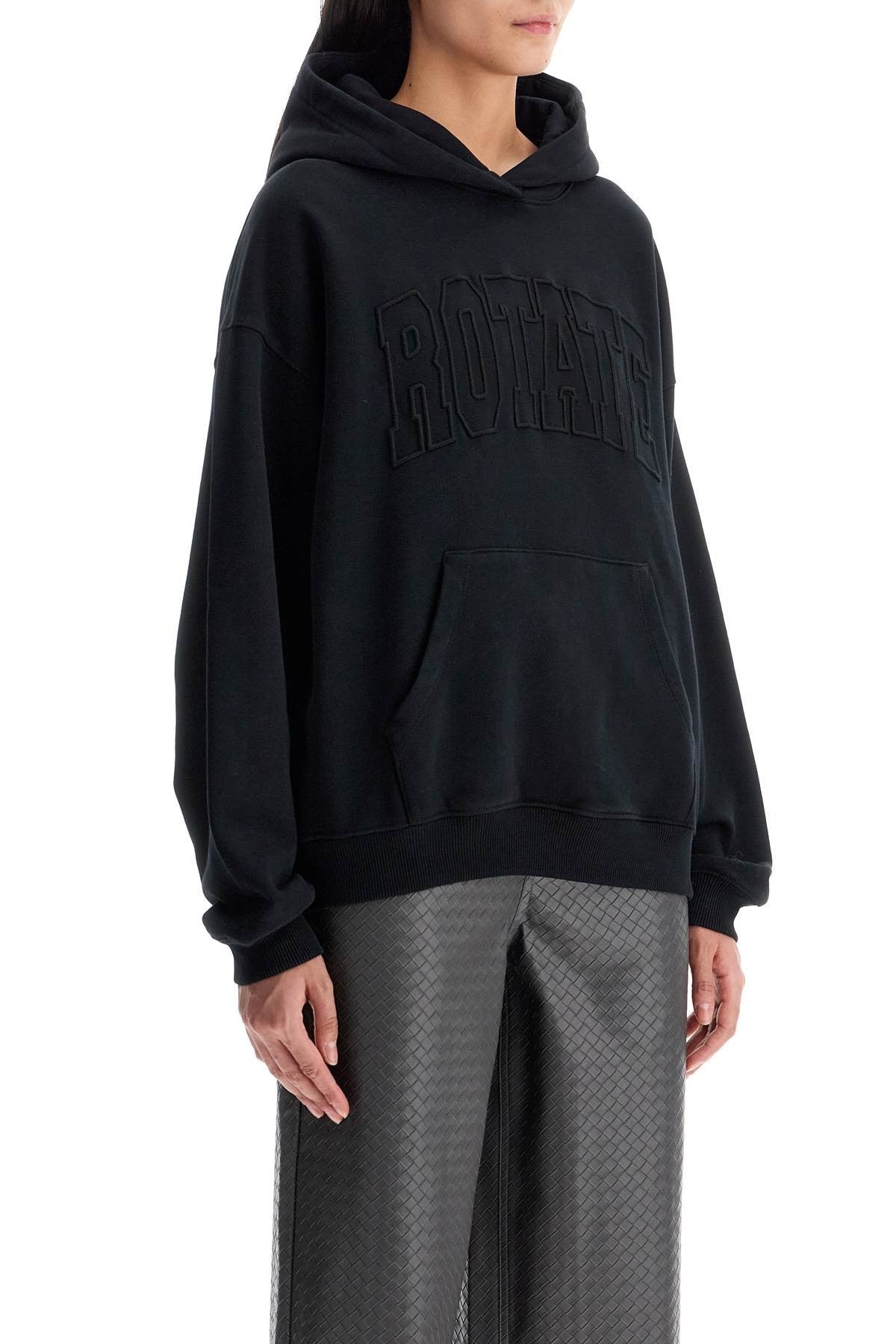 ROTATE hooded sweatshirt with