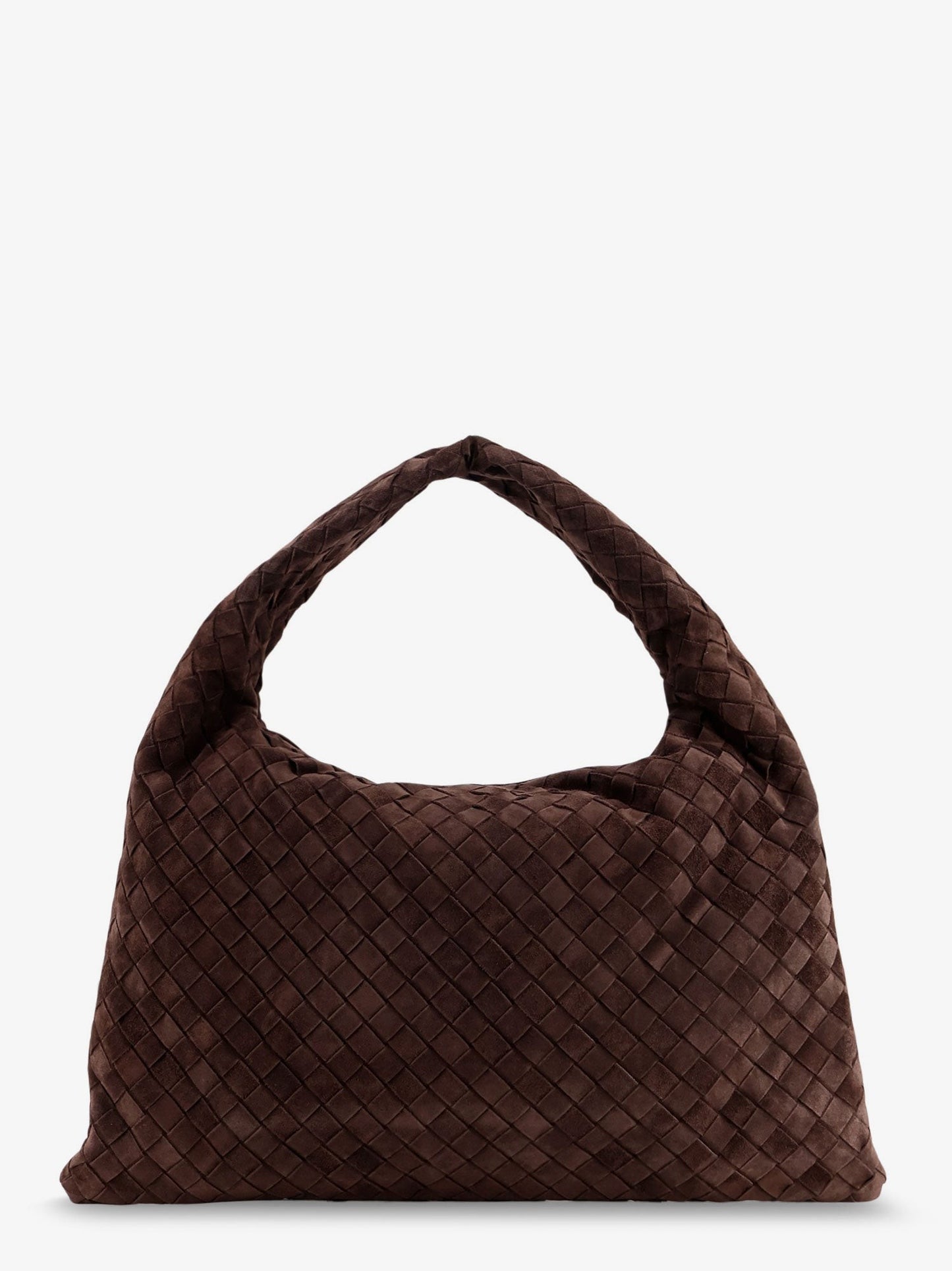 Bottega Veneta Hop Intrecciato suede shoulder bag