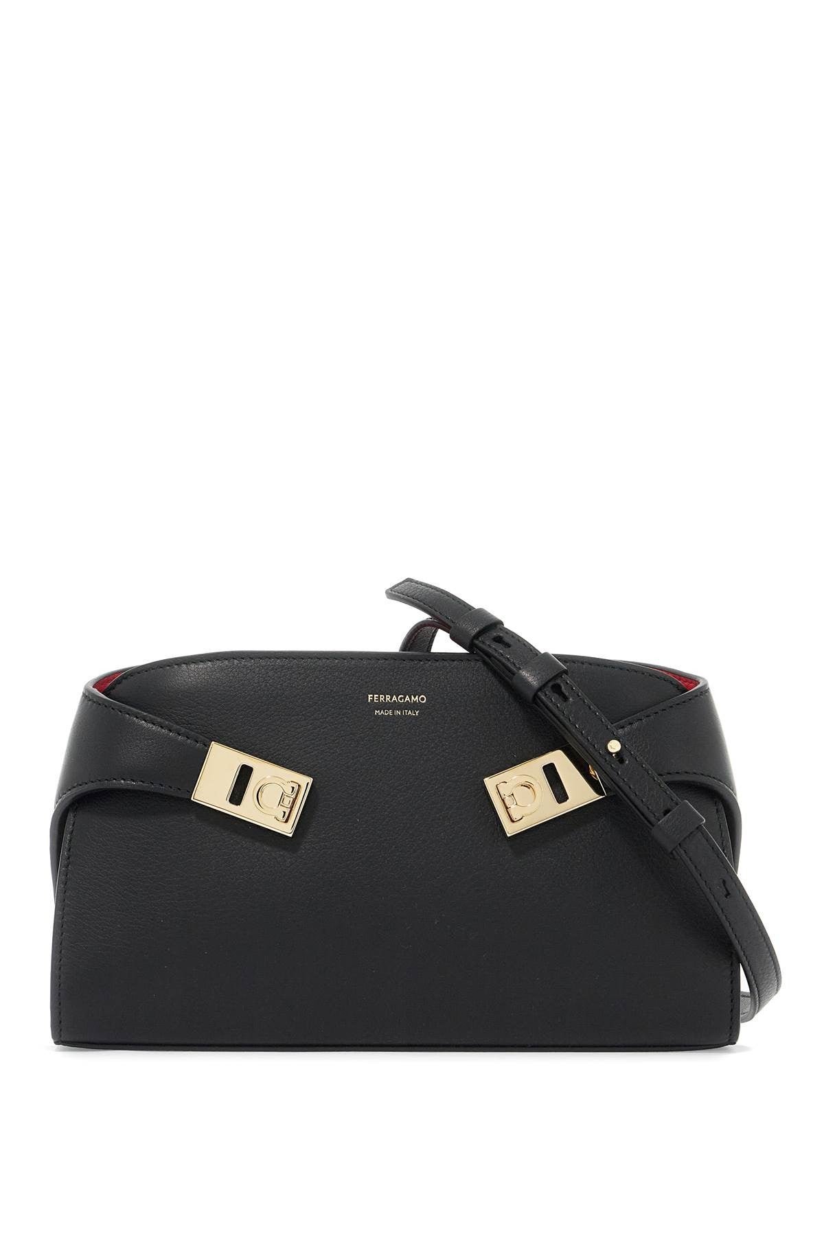 Ferragamo hug shoulder bag with strap