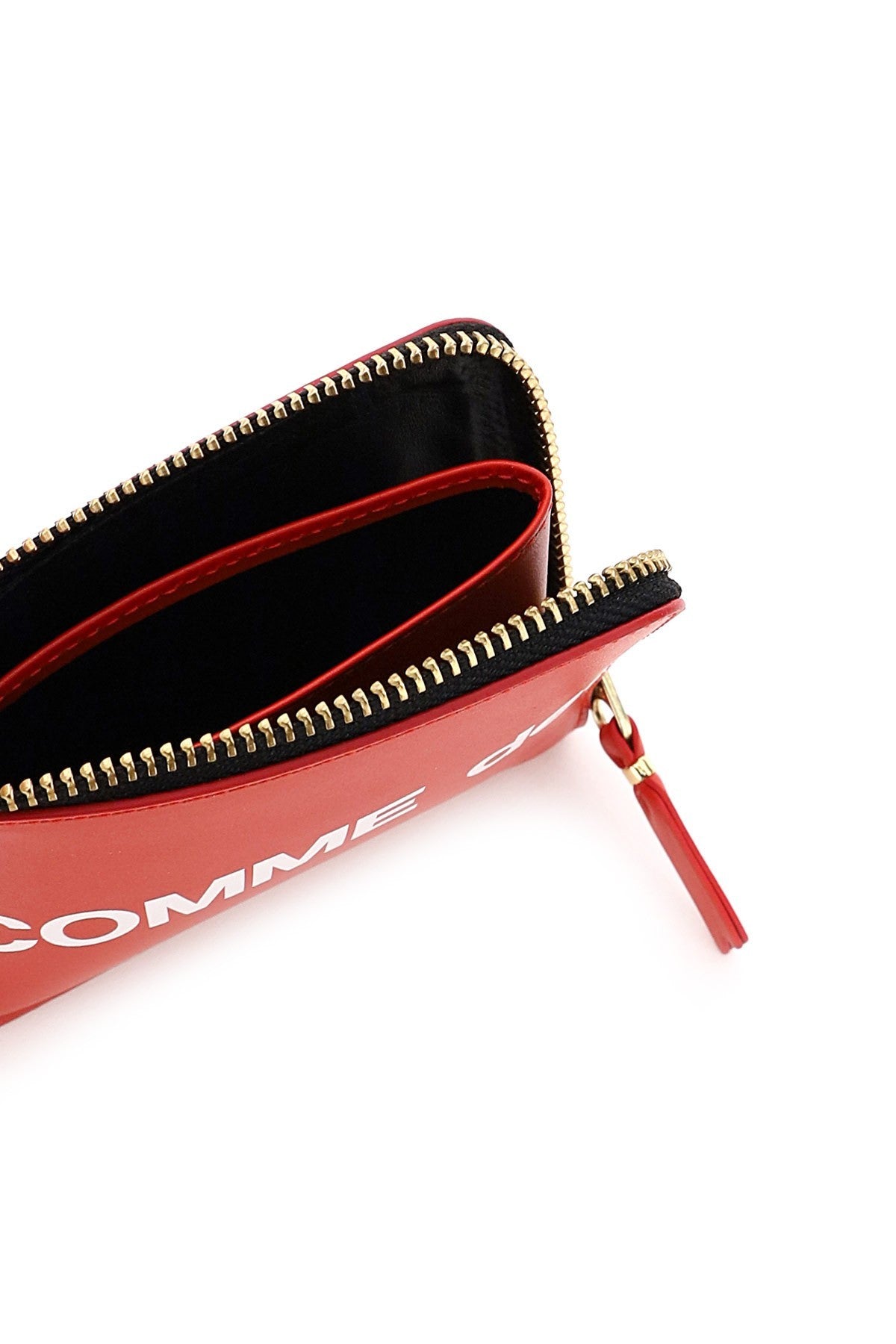 COMME DES GARCONS WALLET huge logo wallet