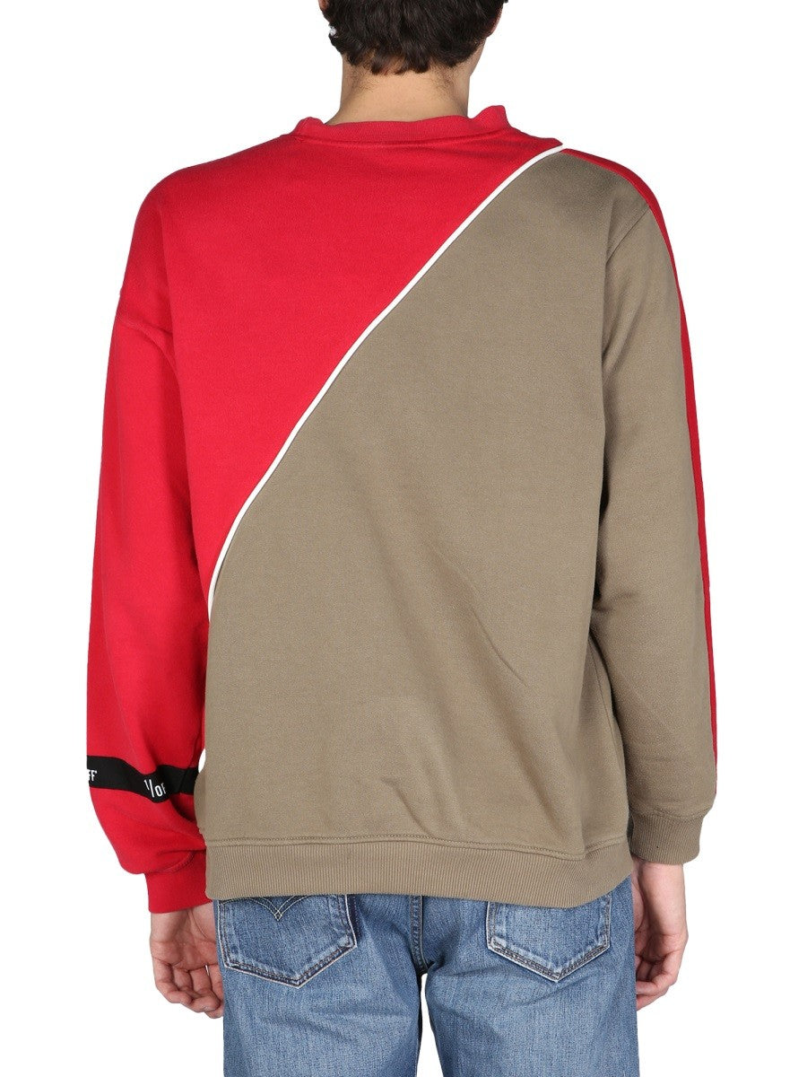 1/OFF HYBRID SWEATSHIRT