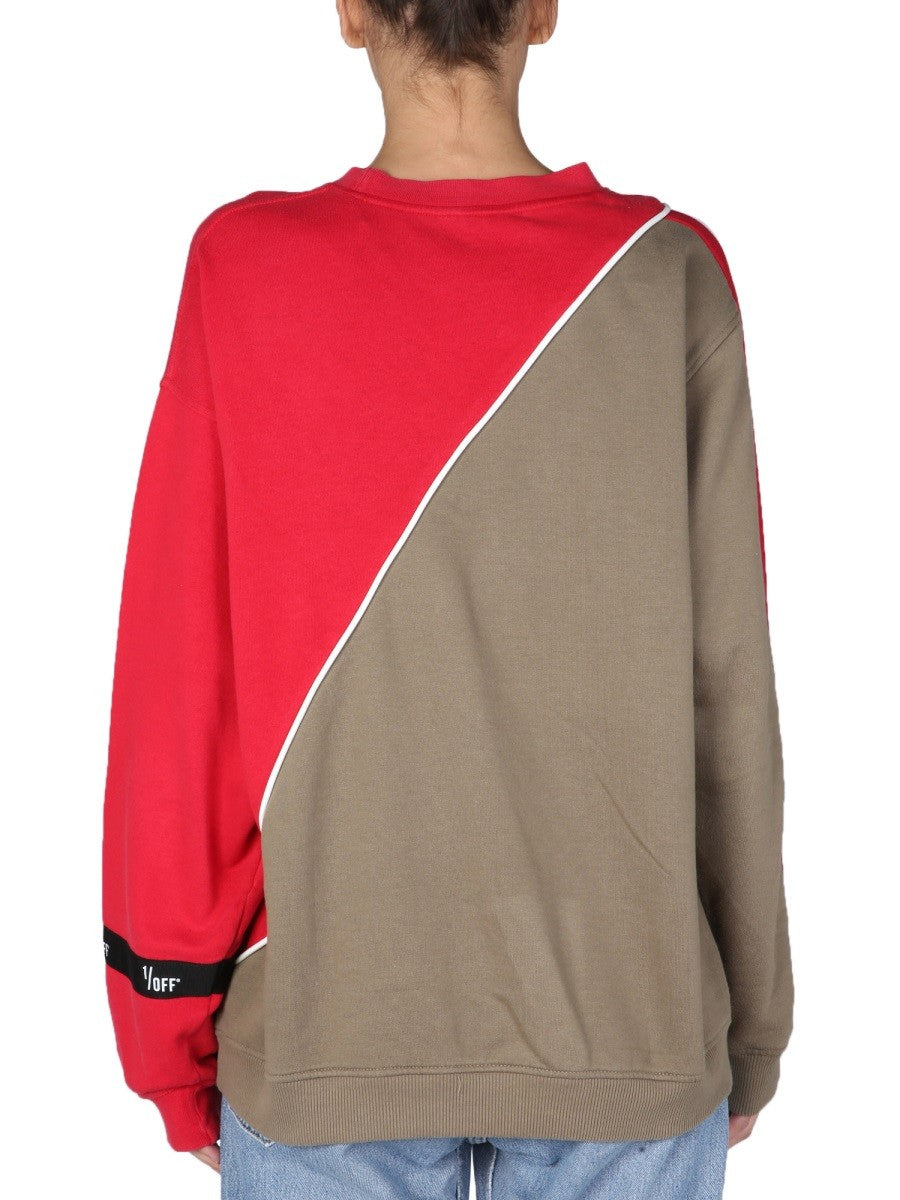 1/OFF HYBRID SWEATSHIRT